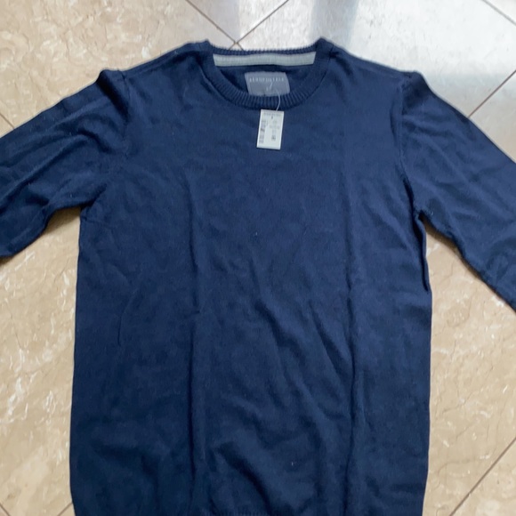 Men’s Navy Blue Sweater - Picture 5 of 5